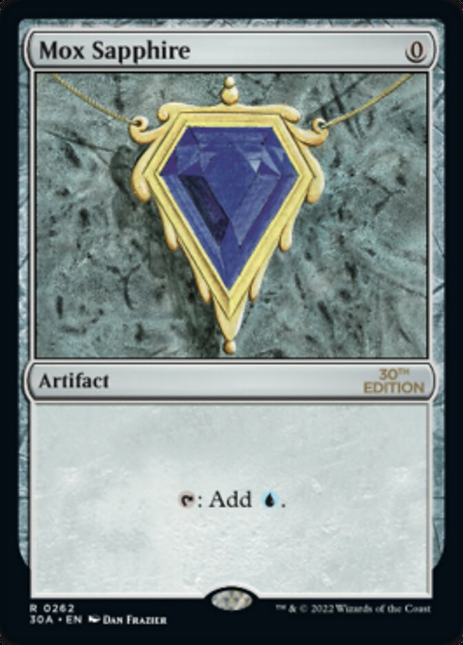 Mox Sapphire [30th Anniversary Edition] | Clutch Gaming