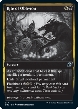 Rite of Oblivion [Innistrad: Double Feature] | Clutch Gaming