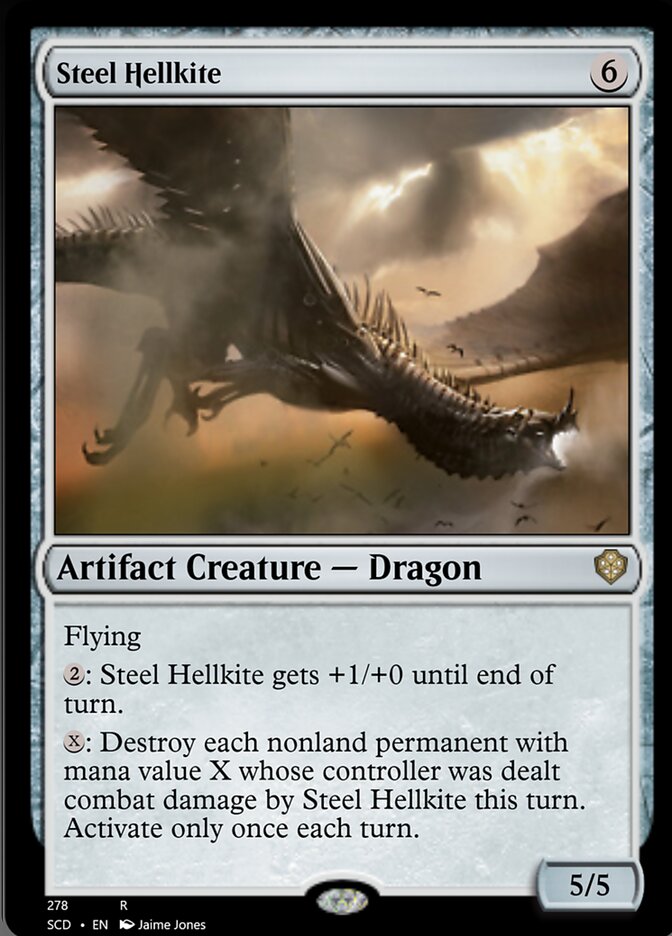 Steel Hellkite [Starter Commander Decks] | Clutch Gaming