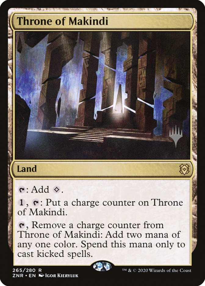 Throne of Makindi (Promo Pack) [Zendikar Rising Promos] | Clutch Gaming