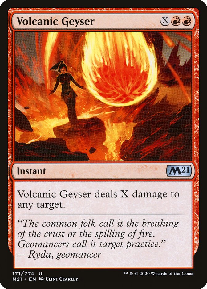 Volcanic Geyser [Core Set 2021] | Clutch Gaming