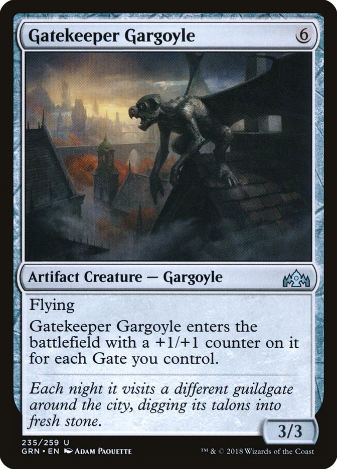 Gatekeeper Gargoyle [Guilds of Ravnica] | Clutch Gaming