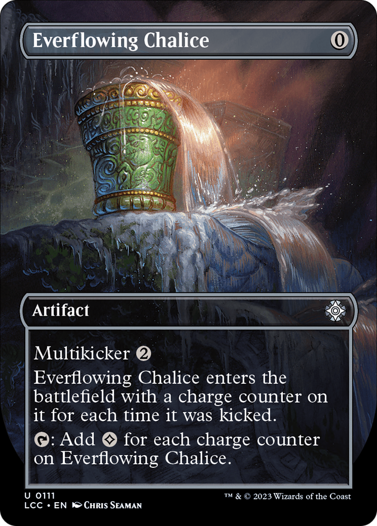 Everflowing Chalice (Borderless) [The Lost Caverns of Ixalan Commander] | Clutch Gaming