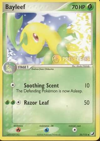 Bayleef (35/115) (Prerelease Promo) [Nintendo: Black Star Promos] | Clutch Gaming