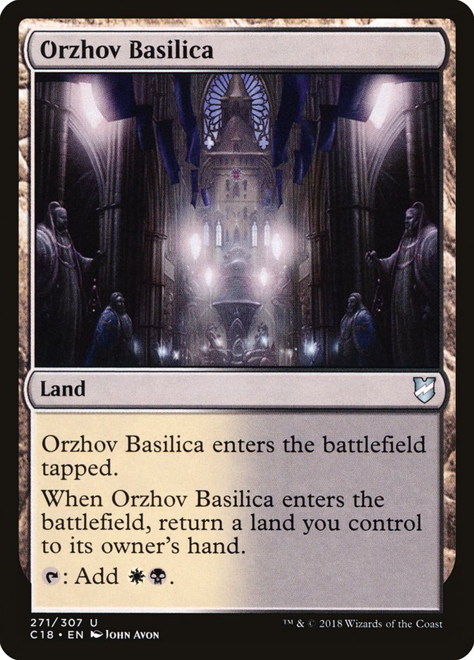 Orzhov Basilica [Commander 2018] | Clutch Gaming