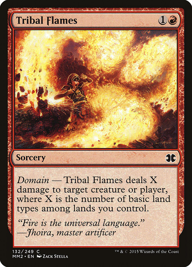 Tribal Flames [Modern Masters 2015] | Clutch Gaming