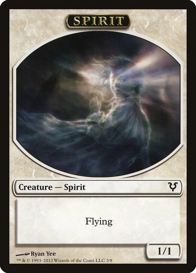 Spirit Token (3/8) [Avacyn Restored Tokens] | Clutch Gaming