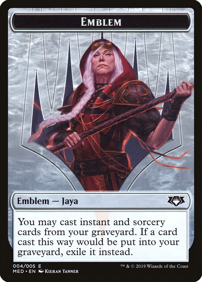 Jaya Ballard Emblem [Mythic Edition Tokens] | Clutch Gaming