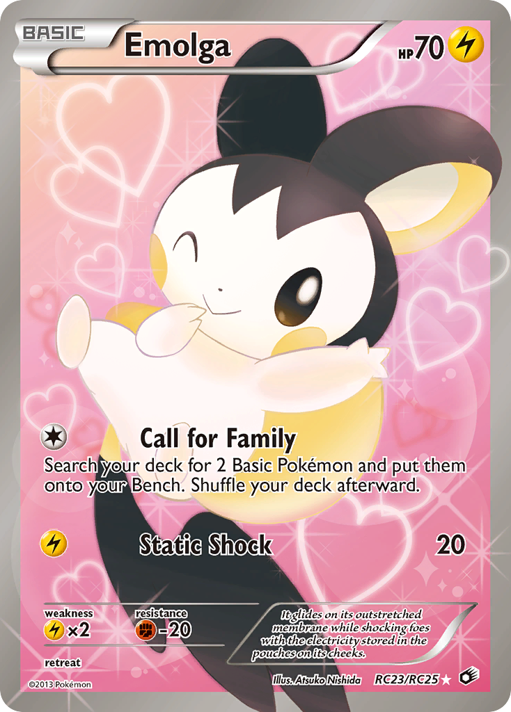 Emolga (RC23/RC25) [Black & White: Legendary Treasures] | Clutch Gaming