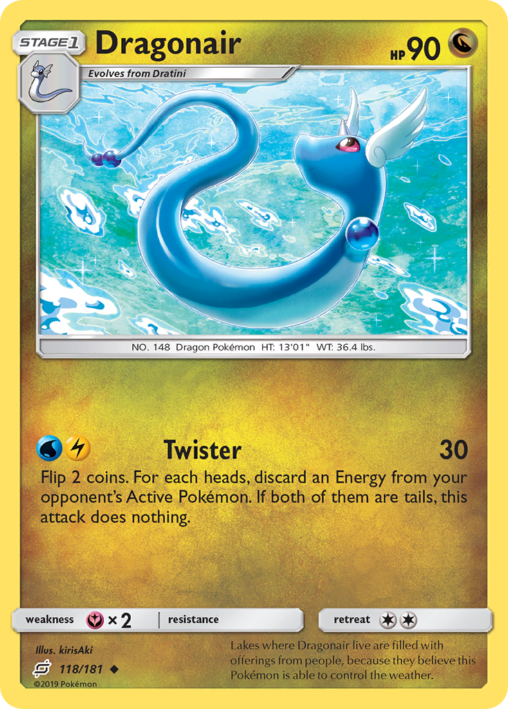 Dragonair (118/181) [Sun & Moon: Team Up] | Clutch Gaming