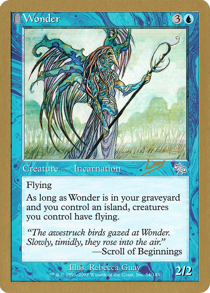 Wonder (Raphael Levy) [World Championship Decks 2002] | Clutch Gaming