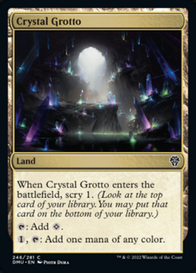 Crystal Grotto [Dominaria United] | Clutch Gaming