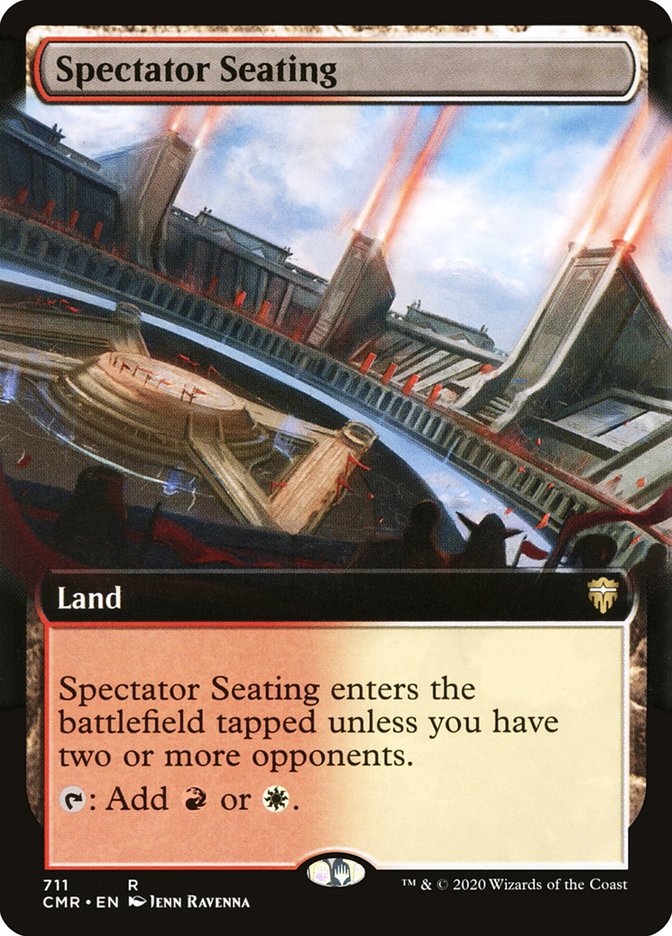 Spectator Seating (Extended Art) [Commander Legends] | Clutch Gaming