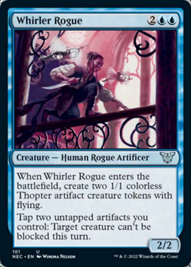 Whirler Rogue [Kamigawa: Neon Dynasty Commander] | Clutch Gaming