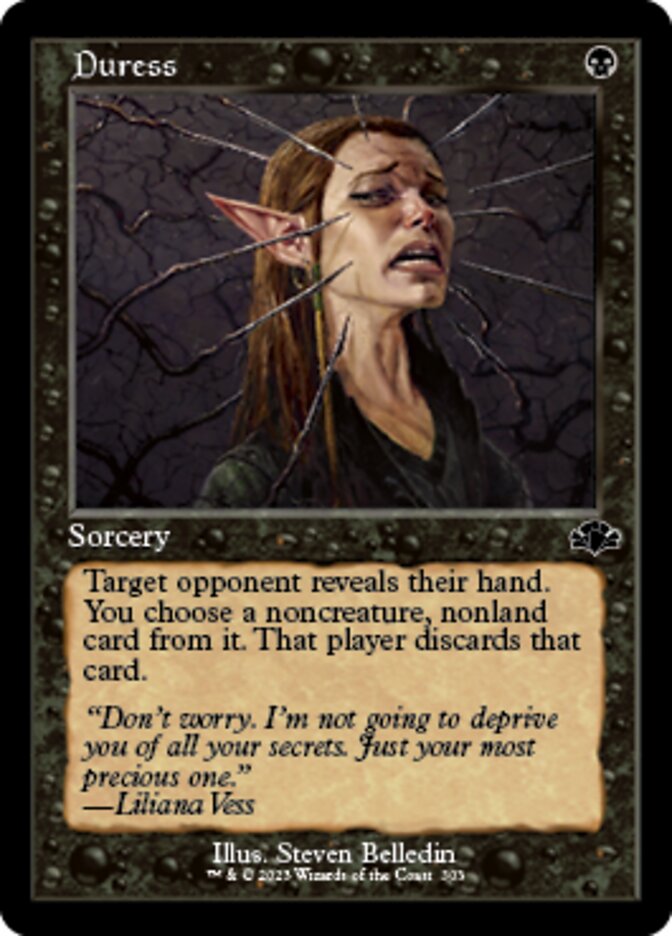 Duress (Retro) [Dominaria Remastered] | Clutch Gaming