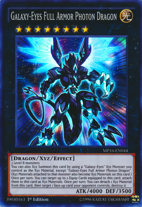 Galaxy-Eyes Full Armor Photon Dragon [MP16-EN044] Super Rare | Clutch Gaming