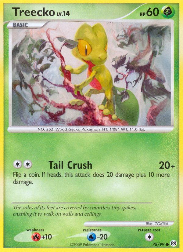 Treecko (78/99) [Platinum: Arceus] | Clutch Gaming