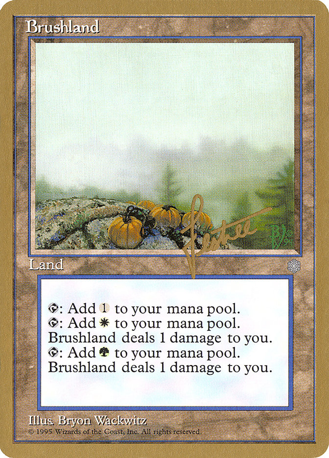 Brushland (Bertrand Lestree) [Pro Tour Collector Set] | Clutch Gaming