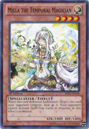 Milla the Temporal Magician [BP01-EN168] Starfoil Rare | Clutch Gaming