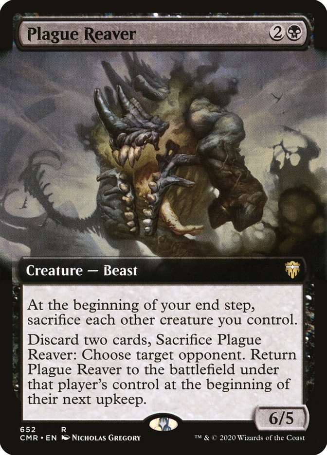 Plague Reaver (Extended Art) [Commander Legends] | Clutch Gaming