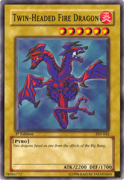 Twin-Headed Fire Dragon [PSV-042] Common | Clutch Gaming