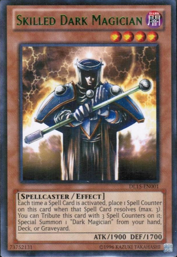 Skilled Dark Magician (Green) [DL15-EN001] Rare | Clutch Gaming