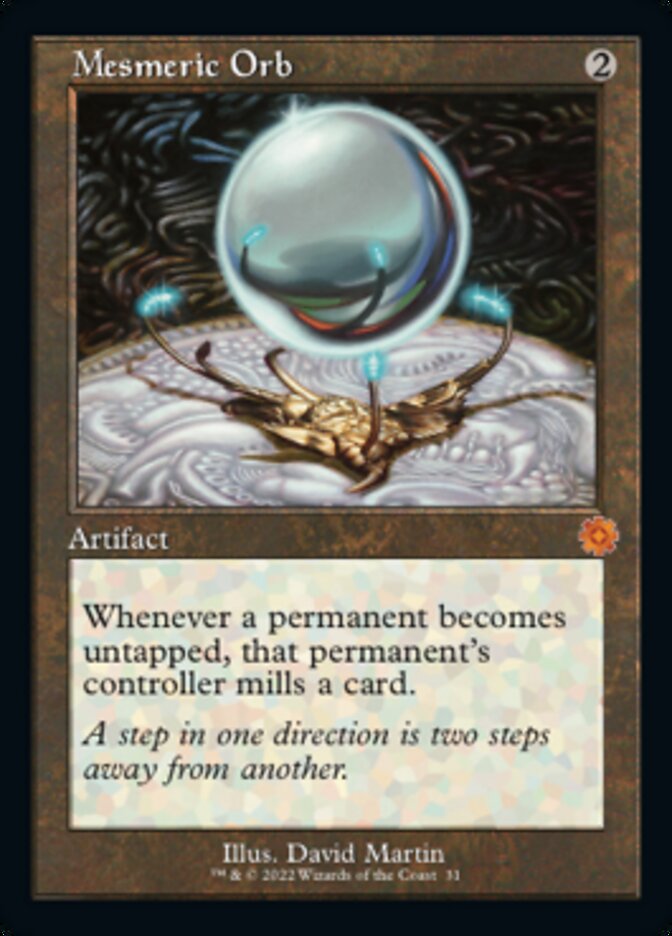 Mesmeric Orb (Retro) [The Brothers' War Retro Artifacts] | Clutch Gaming