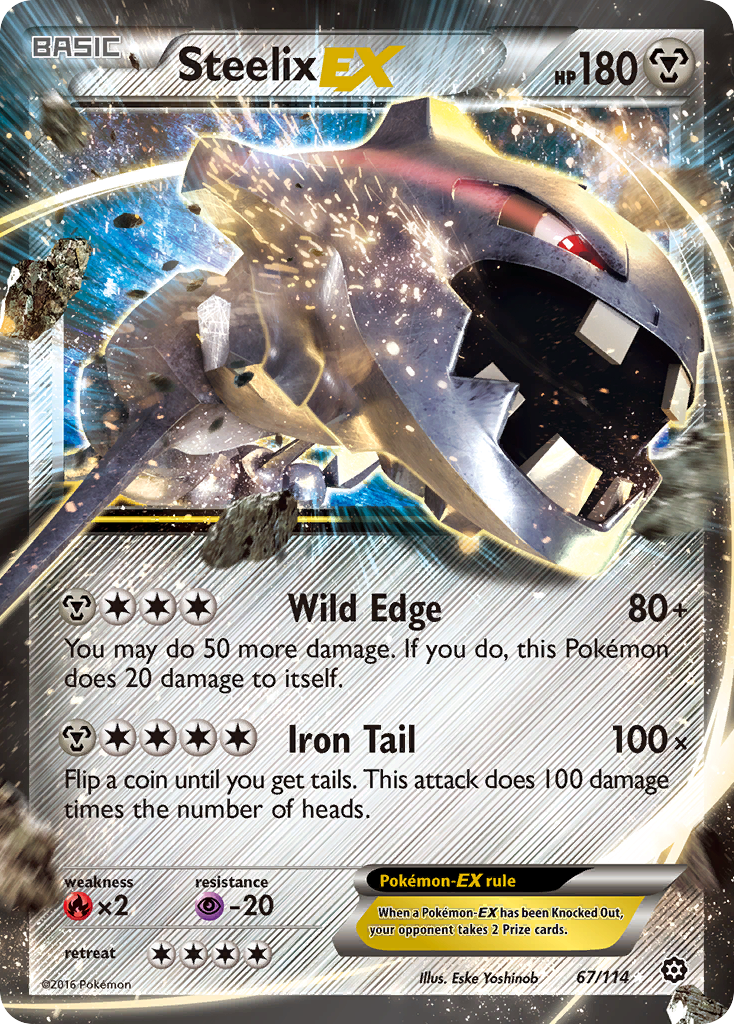 Steelix EX (67/114) [XY: Steam Siege] | Clutch Gaming