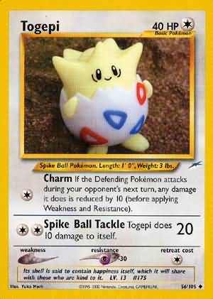 Togepi (56/105) [Neo Destiny Unlimited] | Clutch Gaming