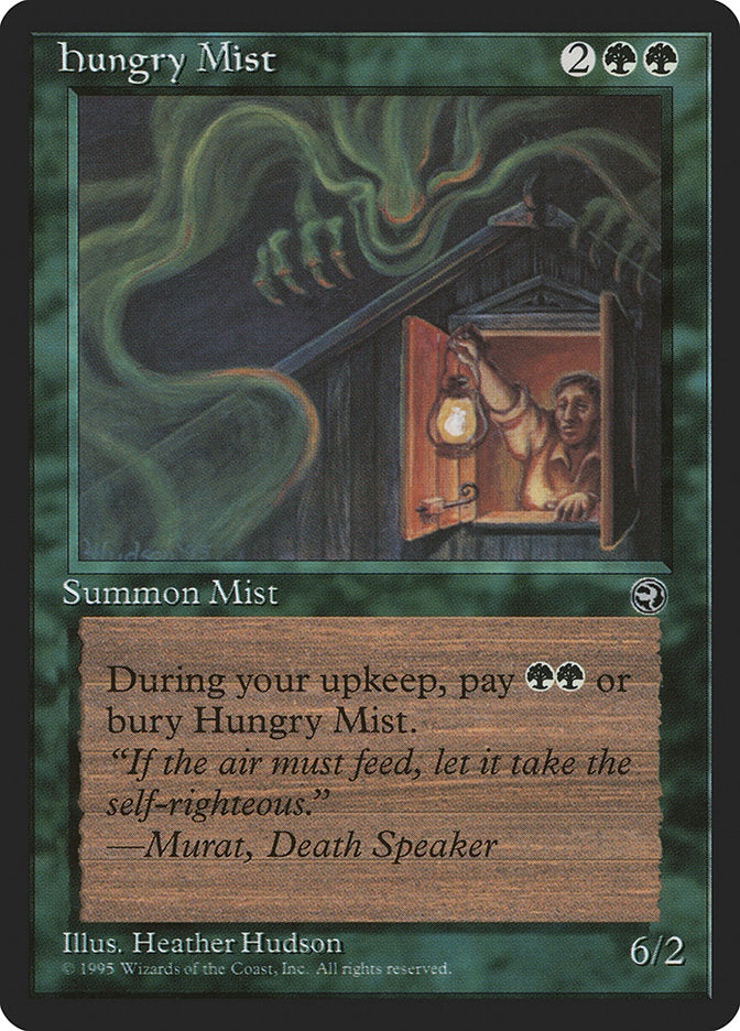 Hungry Mist (Murat Flavor Text) [Homelands] | Clutch Gaming