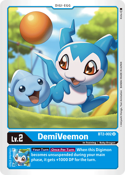 DemiVeemon [BT2-002] [Release Special Booster Ver.1.5] | Clutch Gaming