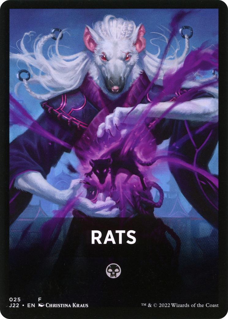 Rats Theme Card [Jumpstart 2022 Front Cards] | Clutch Gaming