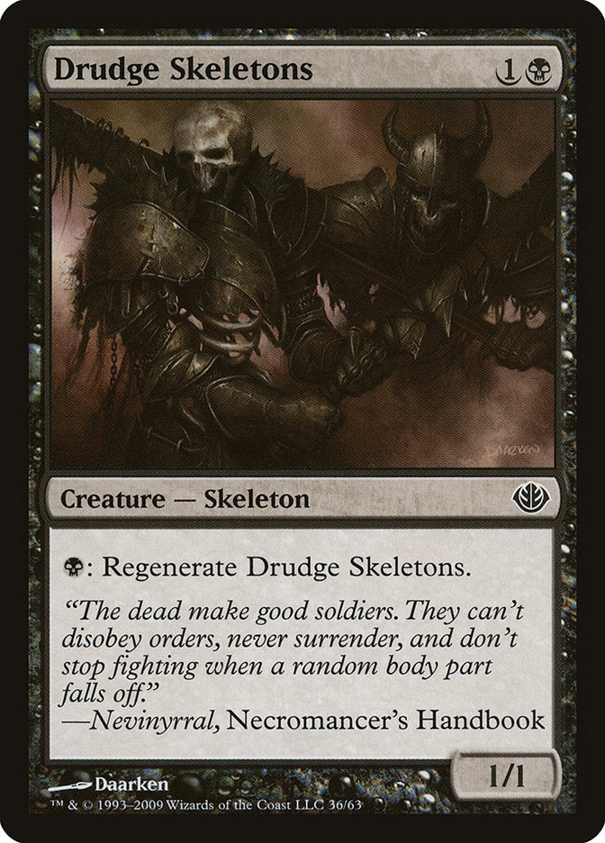 Drudge Skeletons [Duel Decks: Garruk vs. Liliana] | Clutch Gaming