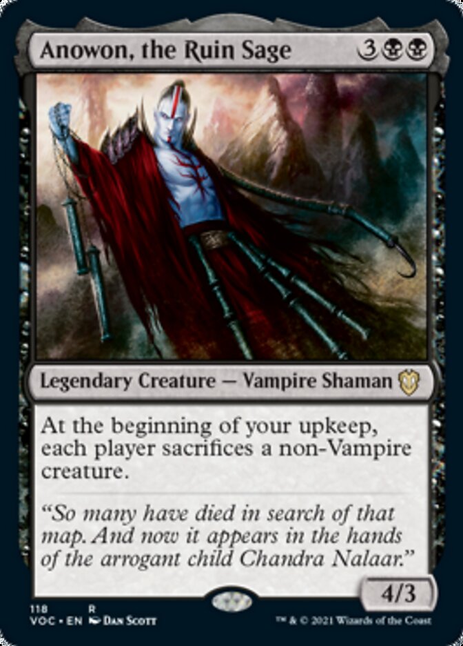 Anowon, the Ruin Sage [Innistrad: Crimson Vow Commander] | Clutch Gaming