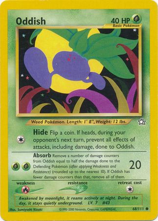 Oddish (68/111) [Neo Genesis Unlimited] | Clutch Gaming