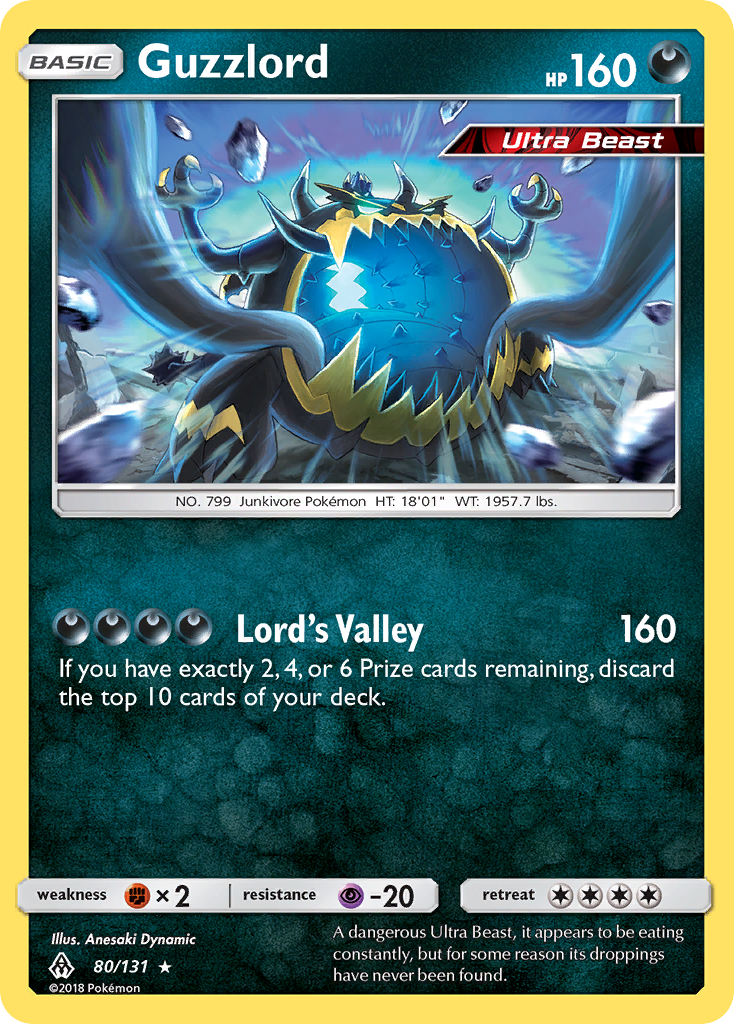 Guzzlord (80/131) [Sun & Moon: Forbidden Light] | Clutch Gaming