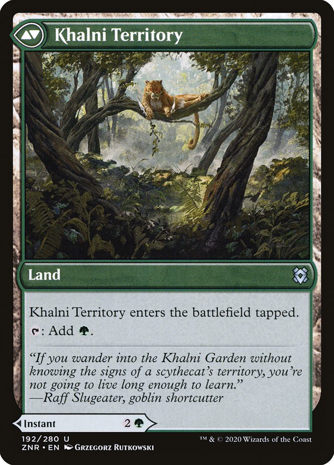 Khalni Ambush // Khalni Territory [Zendikar Rising] | Clutch Gaming