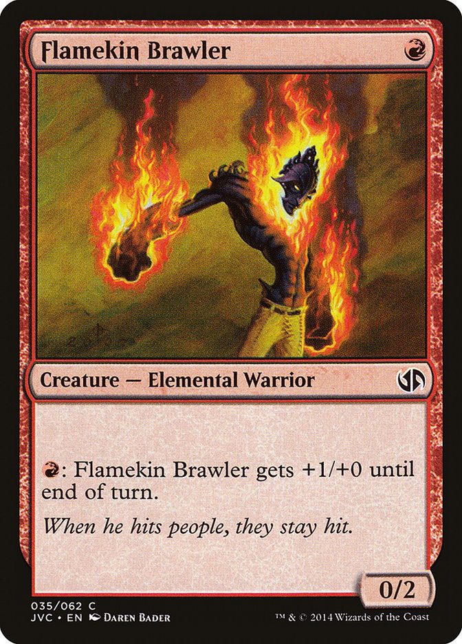 Flamekin Brawler [Duel Decks Anthology] | Clutch Gaming