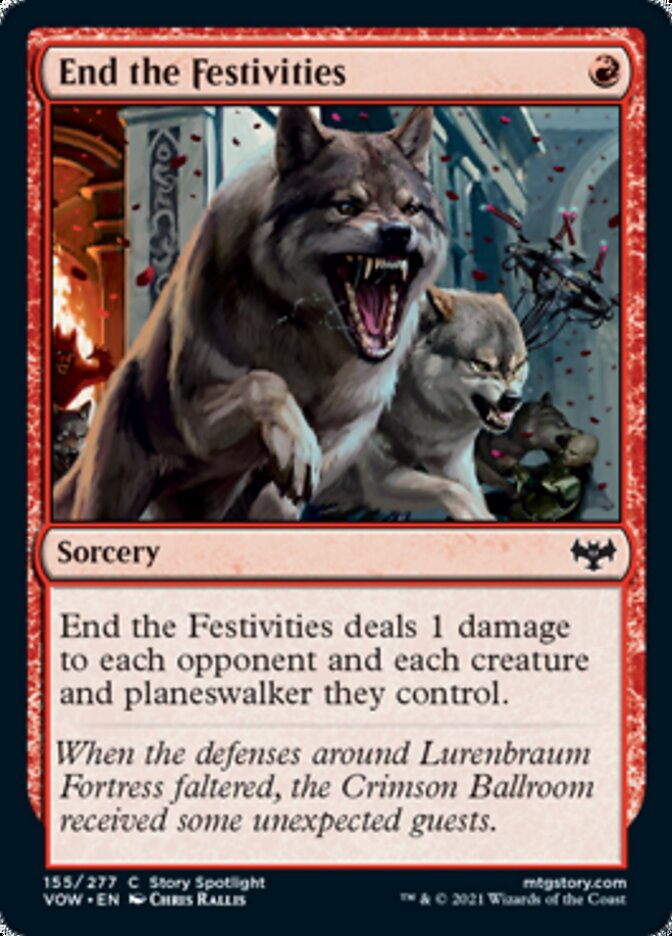 End the Festivities [Innistrad: Crimson Vow] | Clutch Gaming