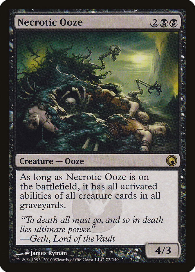 Necrotic Ooze [Scars of Mirrodin] | Clutch Gaming