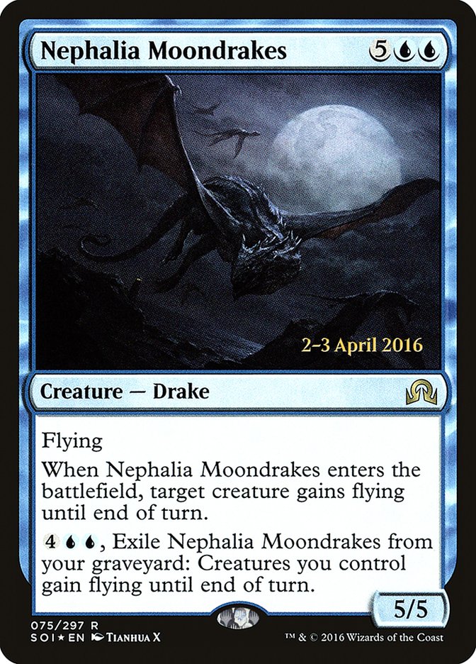 Nephalia Moondrakes [Shadows over Innistrad Prerelease Promos] | Clutch Gaming