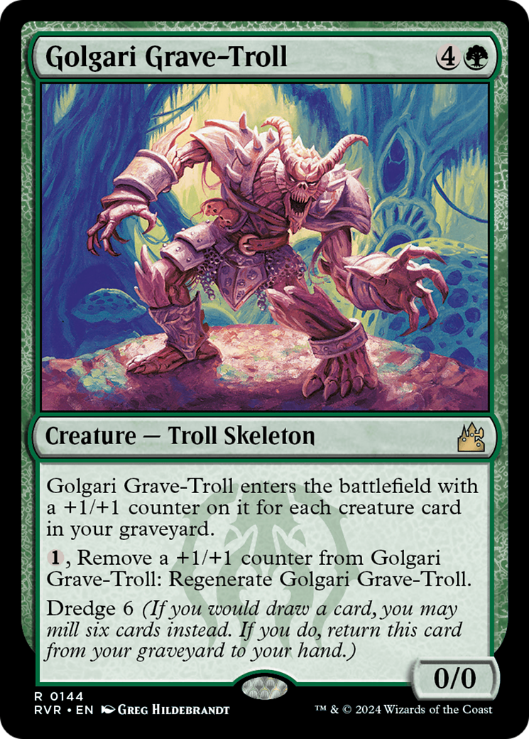 Golgari Grave-Troll [Ravnica Remastered] | Clutch Gaming