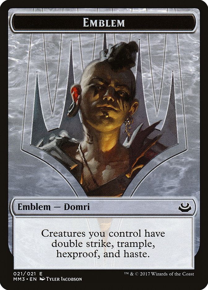 Domri Rade Emblem [Modern Masters 2017 Tokens] | Clutch Gaming