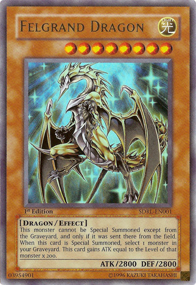 Felgrand Dragon [SDRL-EN001] Ultra Rare | Clutch Gaming