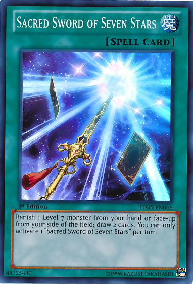 Sacred Sword of Seven Stars [LTGY-EN066] Super Rare | Clutch Gaming