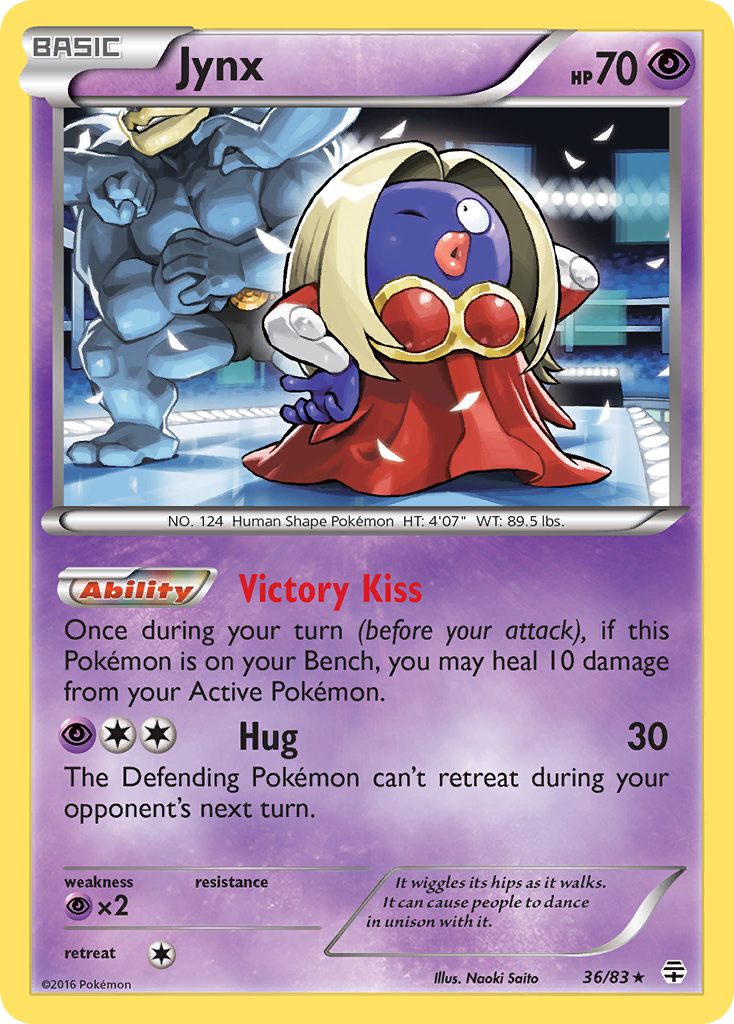 Jynx (36/83) [XY: Generations] | Clutch Gaming