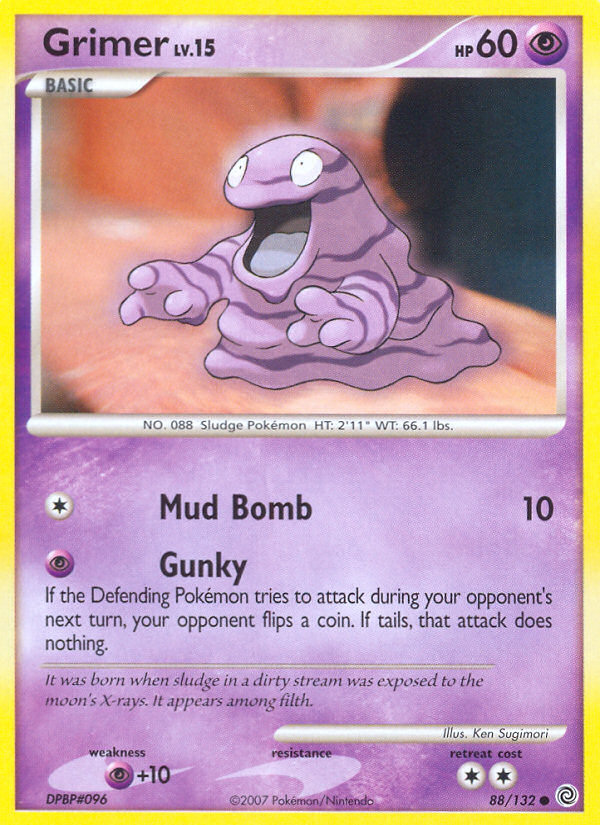 Grimer (88/132) [Diamond & Pearl: Secret Wonders] | Clutch Gaming