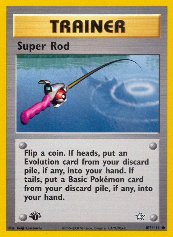 Super Rod (103/111) [Neo Genesis 1st Edition] | Clutch Gaming