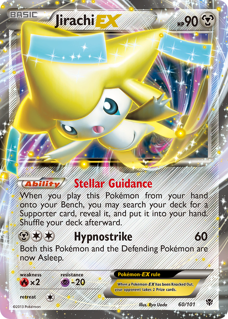 Jirachi EX (60/101) [Black & White: Plasma Blast] | Clutch Gaming