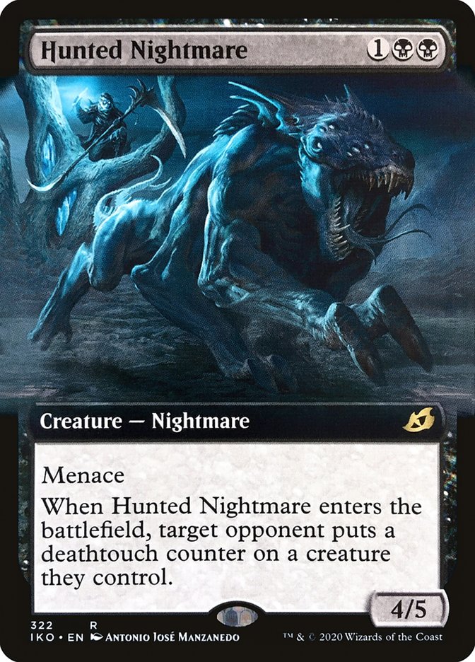 Hunted Nightmare (Extended Art) [Ikoria: Lair of Behemoths] | Clutch Gaming